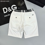 Quần short ngố đùi đũi Dolce Gabbana logo check cạp tag DG kim loại túi sau new 2024 Like Auth 1-1 on web