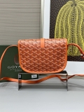 Túi đeo chéo Goyard Belvedera kẻ lưới Cam new 2024 Like Auth on web fullbox bill thẻ