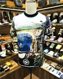 Áo phông T shirt Dolce Gabbana họa tiết phố biển nhiều màu Like Auth on web