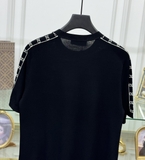 Áo phông T shirt Gucci check vai logo GG thêu ngực new 2024 Like Auth on web