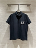 Áo polo Louis Vuitton basic logo LV đính đá ngực new 2024 Like Auth 1-1 on web