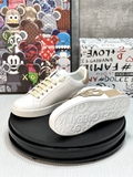 Giày sneaker Dolce Gabbana Trắng phối wash da Nâu Like Auth on web fullbox bill thẻ phụ kiện