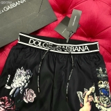 Quần short ngố đùi gió Dolce Gabbana họa tiết thiên thần 2 lớp lót new 2024 Like Auth 1-1 on web