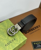 Thắt lưng, dây nịt, belt Gucci dây nịt Đen sần mặt logo GG size 90-95-100cm Like Auth 1-1 on web fullbox