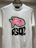 Áo phông T shirt Dsquared2 Dsq2 con cá hồng Like Auth on web