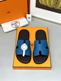 Dép lê sandal Hermes đế gỗ da taiga new 2024 Like Auth 1-1 on web fullbox bill thẻ phụ kiện