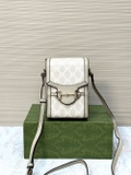 Túi đeo chéo Gucci mini Phone họa tiết monogram size 17x12x4cm Like Auth on web fullbox bill thẻ