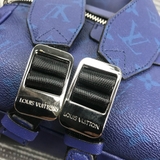 Túi đeo chéo Louis Vuitton Blue Taiga Outdoor Messenger PM Xanh 2 tầng Like Auth on web fullbox bill thẻ