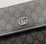 Túi đeo chéo bụng ngực Gucci nắp gập logo GG họa tiết monogram Like Auth on web fullbox box nam châm bill thẻ