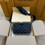 Túi hộp Louis Vuitton 2 khóa đeo chéo các mẫu new 2024 size 18x13x7cm Like Auth on web fullbox bill thẻ