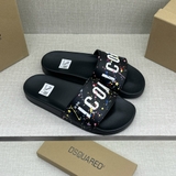 Dép lê quai ngang Dsquared2 icon quai loang sơn Like Auth on web fullbox bill thẻ