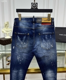 Quần Jean Dsquared2 Xanh rách mài khóa 4 khuy Like Auth 1-1 on web