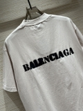 Áo phông T shirt Balenciaga Trắng chữ Đen Like Auth on web