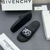 Dép lê quai ngang Givenchy logo 3D Like Auth on web fullbox bill thẻ