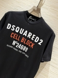 Áo phông T shirt Dsquared2 logo chữ Cell Block Like Auth on web