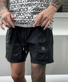 Quần short ngố đùi gió Dolce Gabbana túi hộp logo tag DG Like Auth 1-1 on web