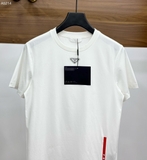 Áo phông T shirt Prada logo check sườn new 2024 Like Auth on web