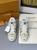 Giày sneaker Louis Vuitton Trainer Be vân nhiều màu monogram new 2024 Like Auth on web fullbox bill thẻ phụ kiện