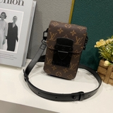 Túi mini phone Louis Vuitton S-Lock Vertival Wearable Wallet đeo chéo vân hoa monogram các mẫu Like Auth on web fullbox bill thẻ