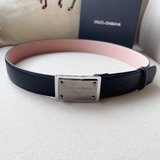 Thắt lưng, dây nịt, belt Dolce Gabbana mặt vuông logo khắc size 90-95-100cm new 2024 fullbox Like Auth 1-1 on web