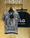 Áo phông T-shirt Dolce Gabbana họa tiết đầu tượng mặt người Like Auth on web