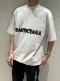 Áo phông T shirt Balenciaga Trắng chữ Đen Like Auth on web