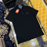 Áo polo Hermes logo thêu chữ H tròn ngực Like Auth 1-1 on web