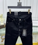 Quần Jean bò Dsquared2 Đen trơn classic 4 khuy cài Like Auth 1-1 on web