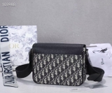 Túi đeo chéo Dior Saddle Messenger Bag Black Beige Đen Kem size22x15x6cm Like Auth on web fullbox bill thẻ