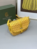 Túi đeo chéo Goyard Belvedera kẻ lưới Vàng new 2024 Like Auth on web fullbox bill thẻ