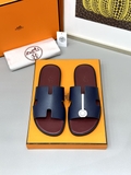 Dép lê sandal Hermes đế gỗ da taiga new 2024 Like Auth 1-1 on web fullbox bill thẻ phụ kiện