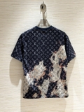 Áo phông T-shirt Louis Vuitton họa tiết monogram loang Like Auth on web