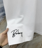 Áo polo Burberry check túi ngực kẻ sọc logo thêu chữ ký Full Like Auth 1-1 on web
