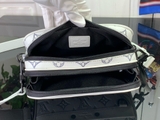 Túi đeo chéo Louis Vuitton Trắng họa tiết monogram hoa vân Xám Like Auth on web fullbox bill thẻ