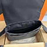 Túi cặp đeo chéo Louis Vuitton nắp gập LV Bag Messenger Damier Caro size 22x25.5x7cm Like Auth on web fullbox bill thẻ