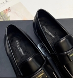 Giày Loafer Dolce Gabbana logo tag vuông bạc Like Auth 1-1 on web fullbox