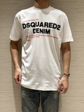 Áo phông T shirt Dsquared2 logo chữ Denim Like Auth on web