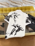 Áo polo Dolce Gabbana Blanco DG Trắng họa tiết thiên thần Like Auth 1-1 on web