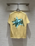 Áo phông T shirt Stussy Vàng logo Ngôi Sao Xanh Lam new 2024 Like Auth on web