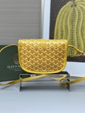 Túi đeo chéo Goyard Belvedera kẻ lưới Vàng new 2024 Like Auth on web fullbox bill thẻ