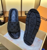 Dép lê quai ngang Louis Vuitton họa tiết monogram bóng new 2024 Like Auth on web fullbox bill thẻ