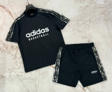 Bộ, Set thể thao Adidas Basketball kẻ sọc bóng hè 2024 Like Auth 1-1 on web