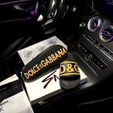 Dép lê quai ngang Dolce Gabbana D&G vàng nổi Like Auth on web fullbox bill thẻ