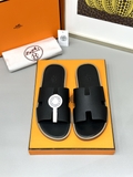 Dép lê sandal Hermes đế gỗ da taiga new 2024 Like Auth 1-1 on web fullbox bill thẻ phụ kiện