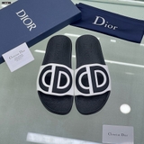 Dép lê quai ngang Dior logo nổi new 2024 Like Auth on web fullbox bill thẻ