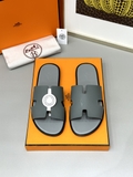 Dép lê sandal Hermes đế gỗ da taiga new 2024 Like Auth 1-1 on web fullbox bill thẻ phụ kiện