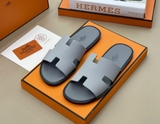 Dép lê quai ngang Hermes Xám Like Auth on web fullbox bill thẻ