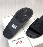 Dép lê quai ngang Dolce Gabbana logo DG đục lỗ new 2024 Like Auth on web fullbox bill thẻ