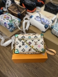 Túi hộp đeo chéo Louis Vuitton Mini Soft Trunk phối xích các mẫu new 2024 Like Auth on web fullbox bill thẻ