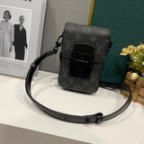 Túi mini phone Louis Vuitton S-Lock Vertival Wearable Wallet đeo chéo vân hoa monogram các mẫu Like Auth on web fullbox bill thẻ